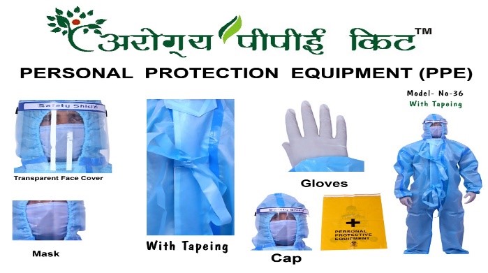 PPE Kit 90GSM DRDO Certified